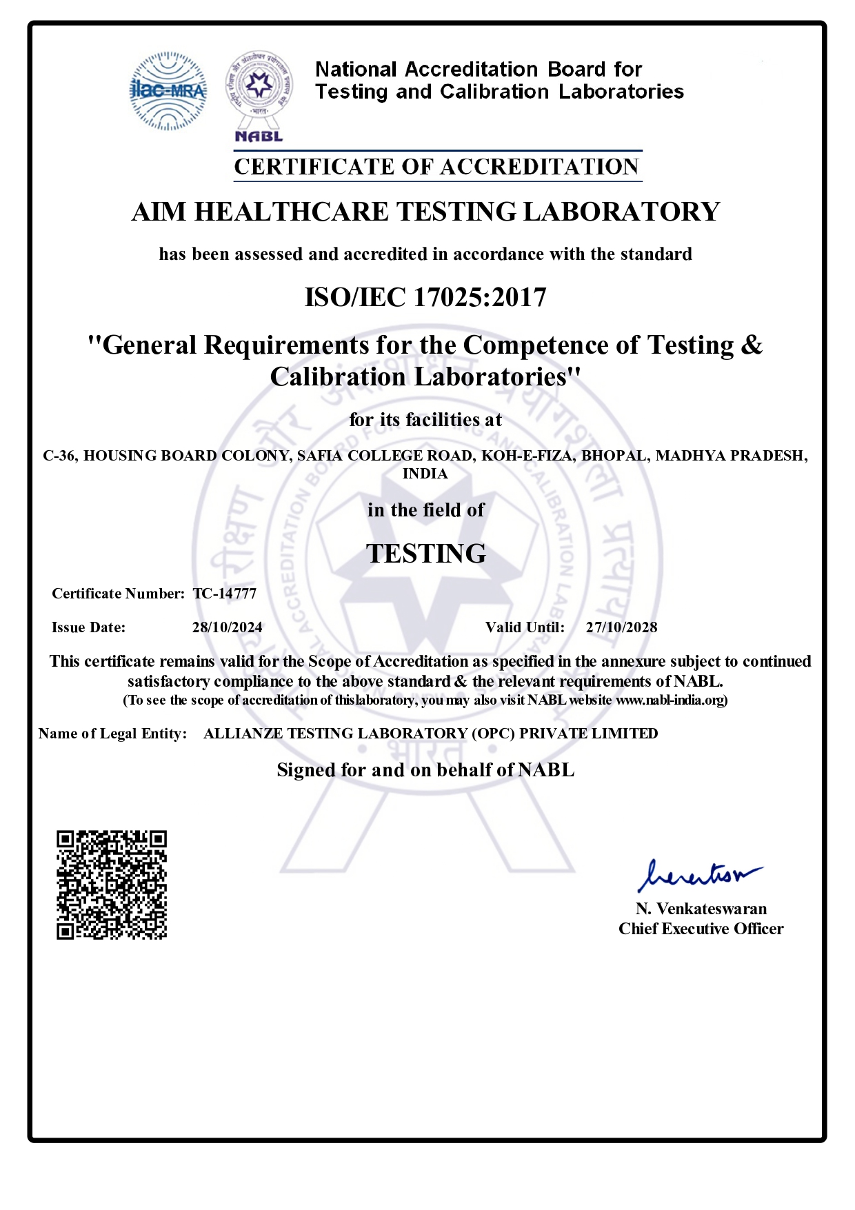 Certificate 2