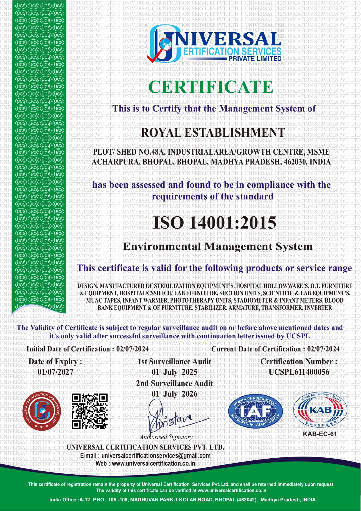 Certificate 3