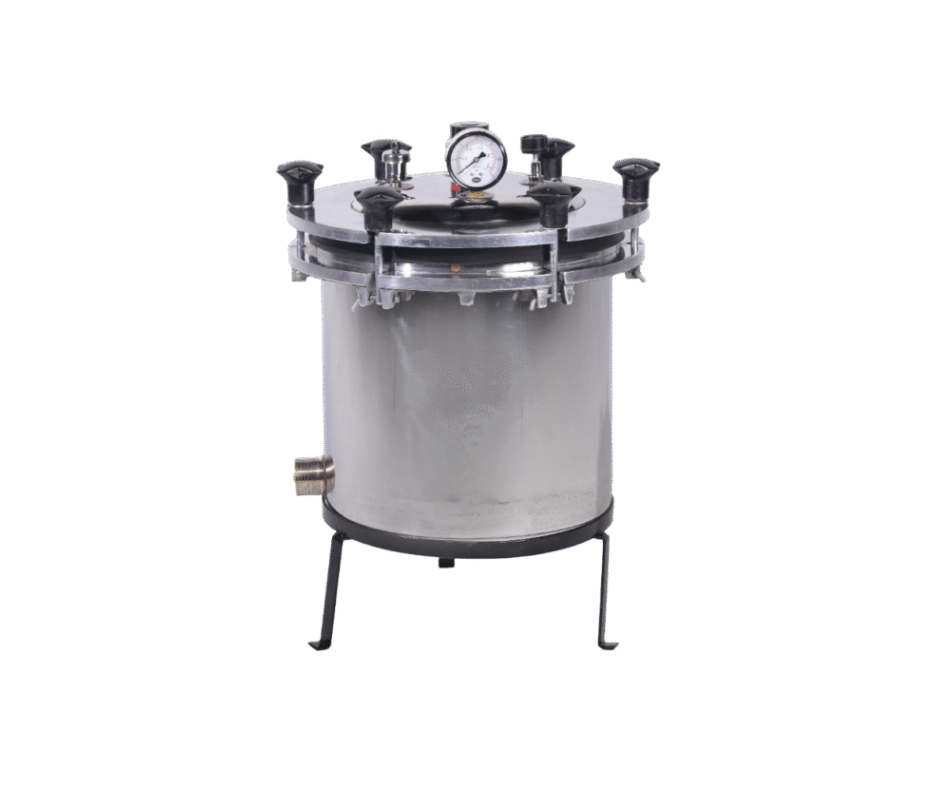 Autoclave Portable Aluminium Six Wing Nut