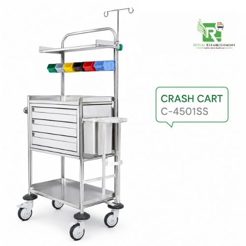  Crash Cart C-4501SS