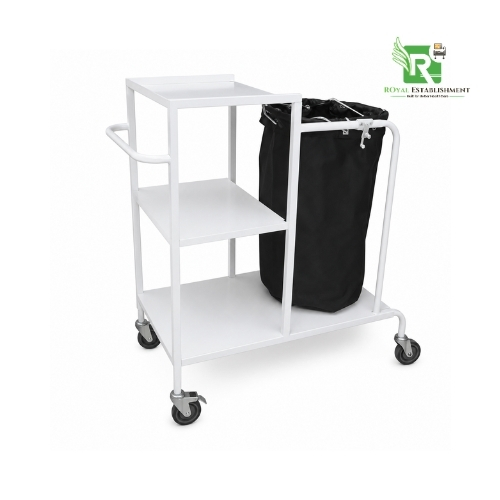 Hospital Linen Trolley with Laundry Bag